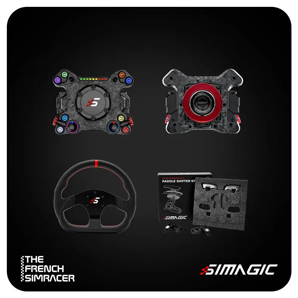 Simagic Neo X Hub Bundle with Wheel - The French Simracer