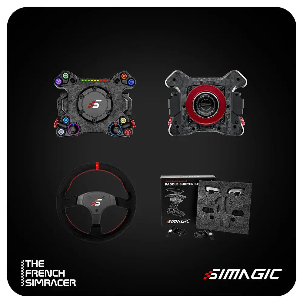 Simagic Neo X Hub Bundle with Wheel - The French Simracer