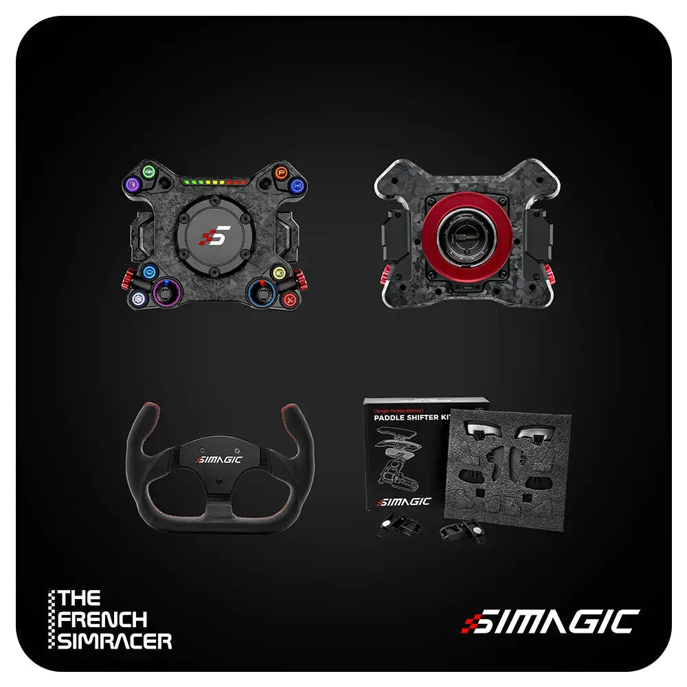Simagic Neo X Hub Bundle with Wheel - The French Simracer