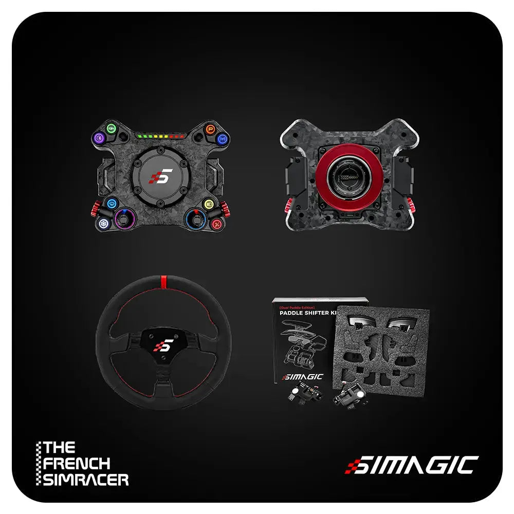 Simagic Neo X Hub Bundle with Wheel - The French Simracer
