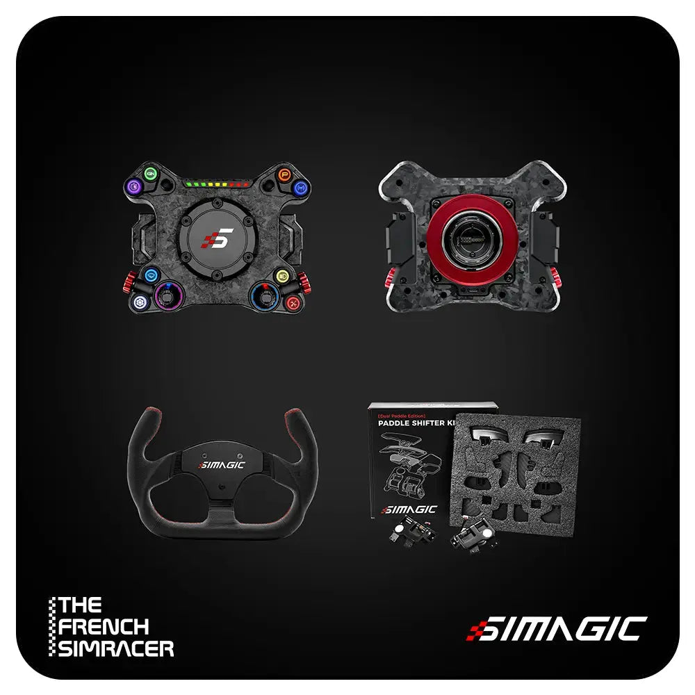 Simagic Neo X Hub Bundle with Wheel - The French Simracer