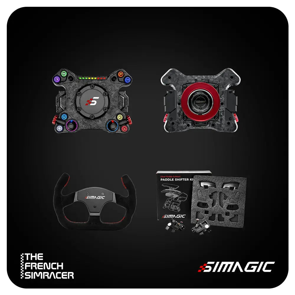 Simagic Neo X Hub Bundle with Wheel - The French Simracer