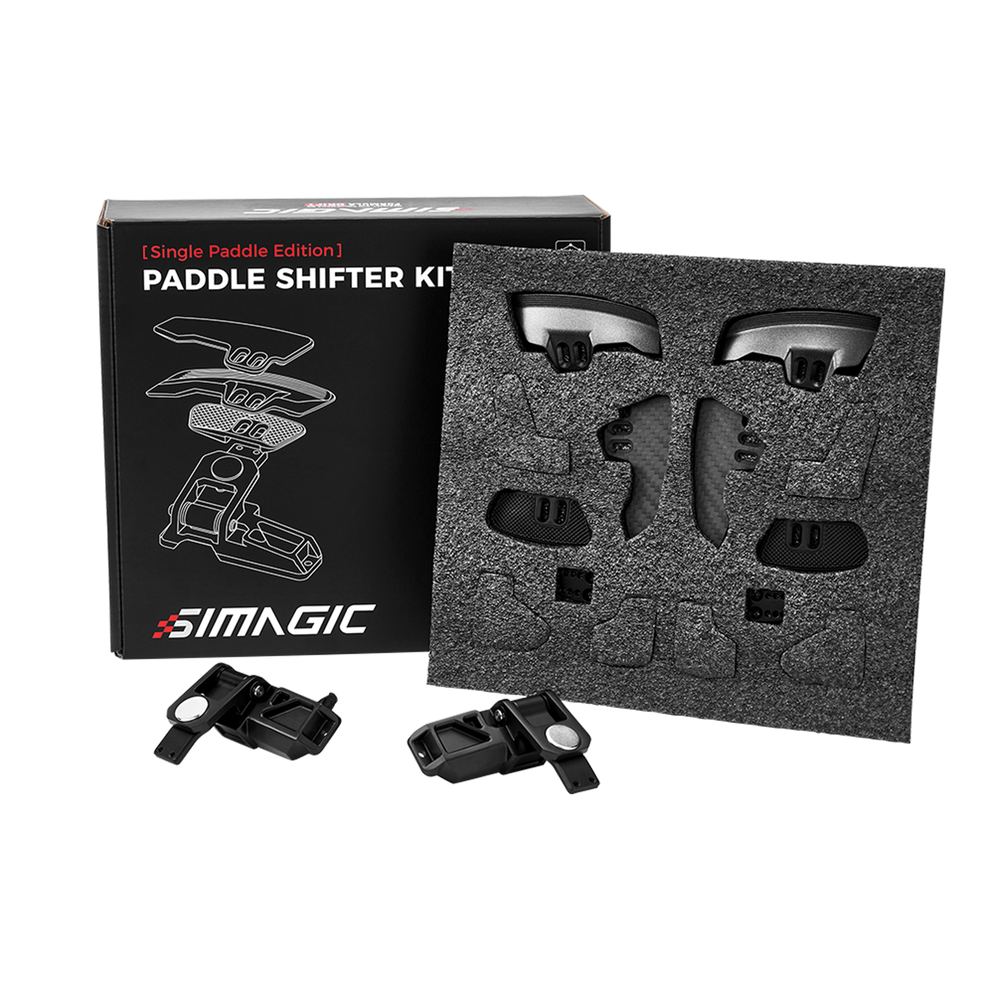 Simagic NEO X Hub Paddle Upgrade Kit | The French Simracer