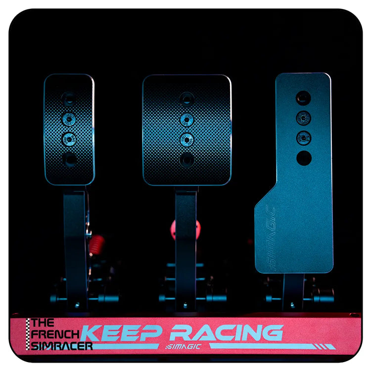 Simagic - Plaque d'accélérateur longue P1000 - The French Simracer