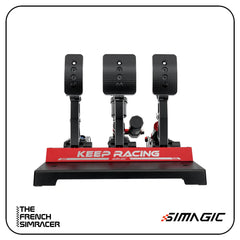 Simagic P1000-RS – Hydraulic Load Cell Pedal Set - The French Simracer