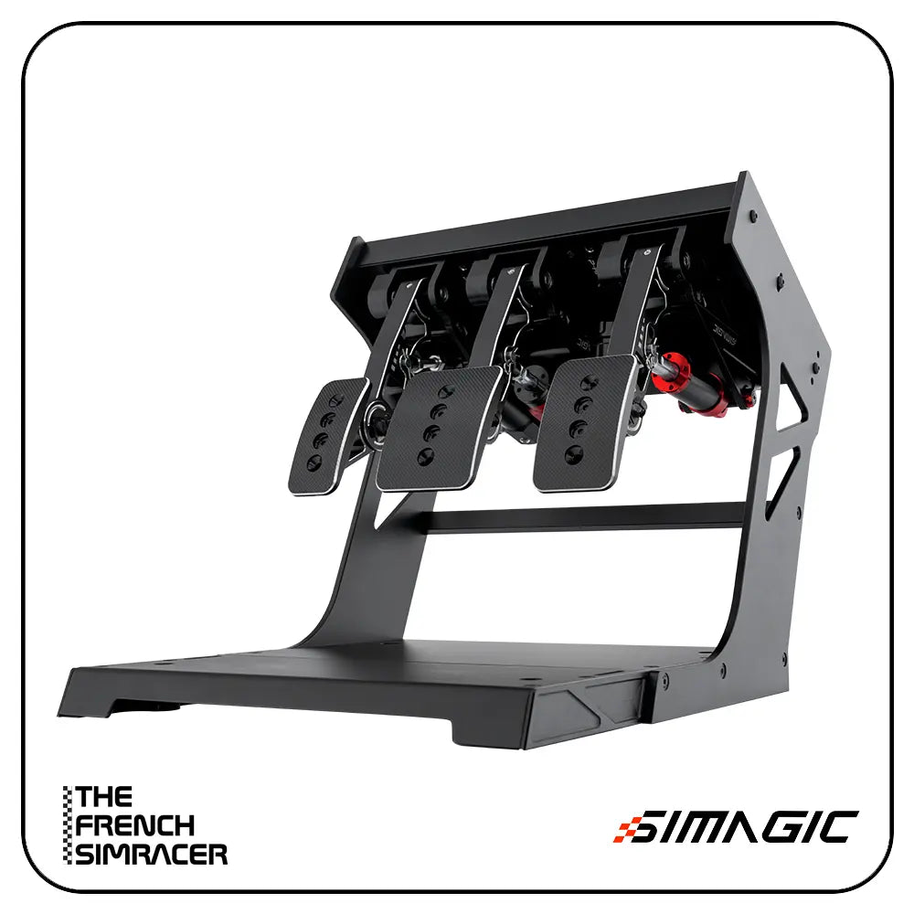 Simagic - P1000i-RS Hydraulic Inverted 3 Pedals Set - The French Simracer