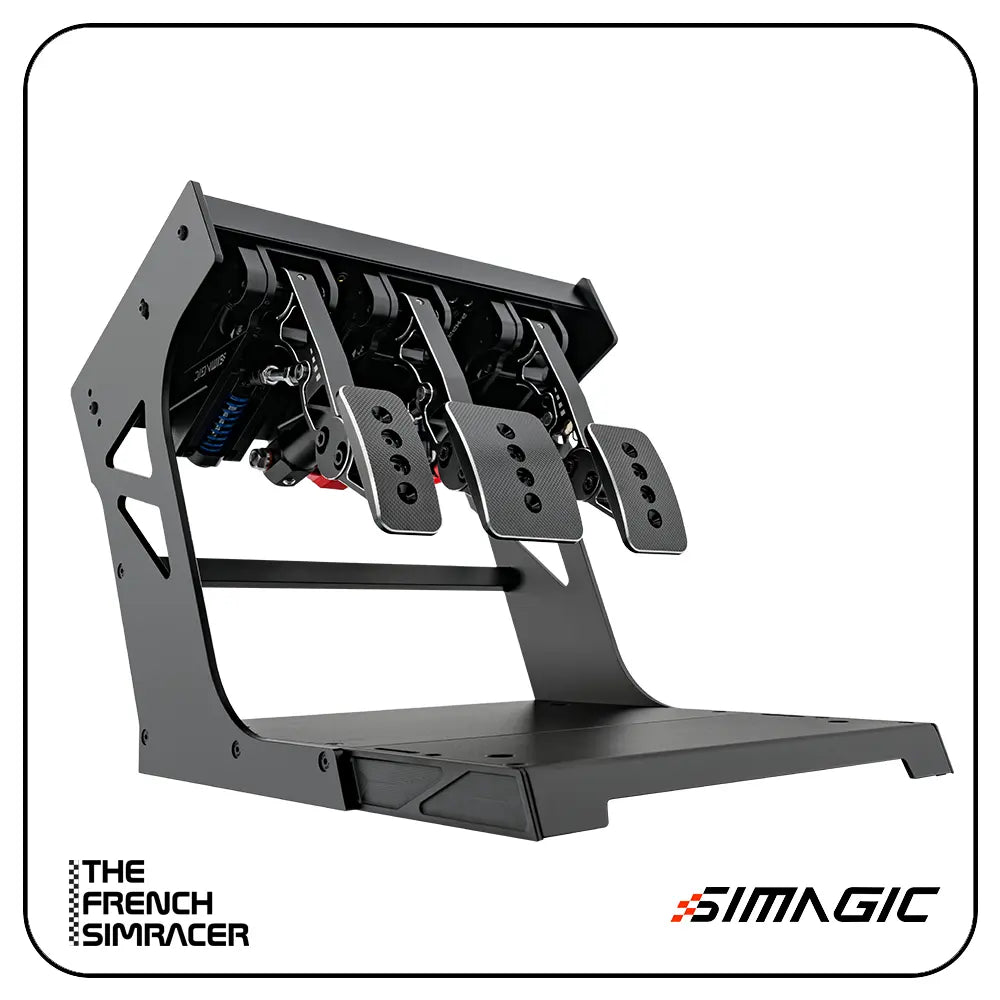 Simagic - P1000i-RS Hydraulic Inverted 3 Pedals Set - The French Simracer