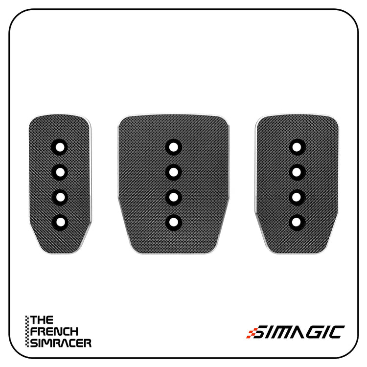 Simagic Standard Flat Pedal Plate for P1000 Pedals - The French Simracer