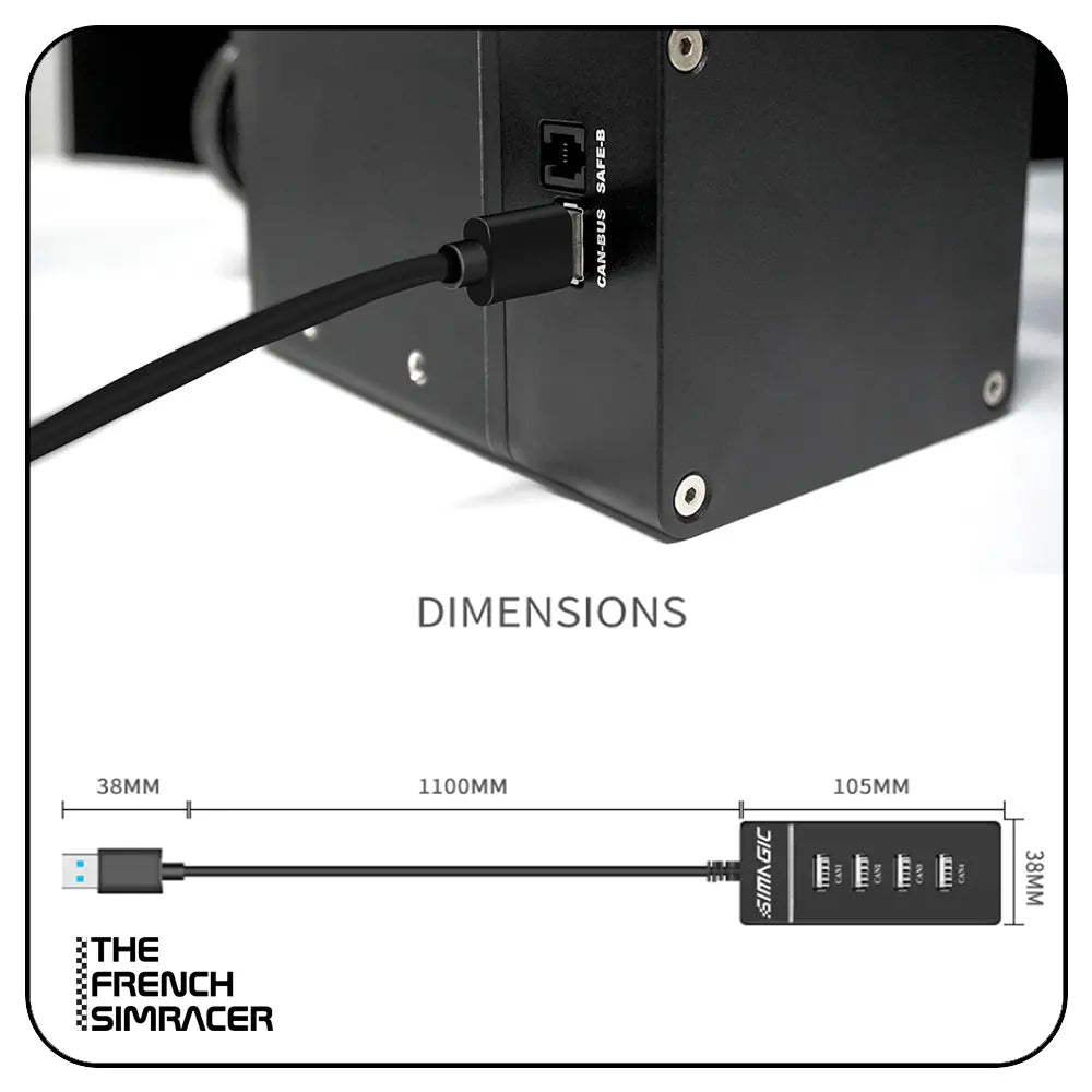 Simagic - USB Multi-socket - P-E114 Simagic