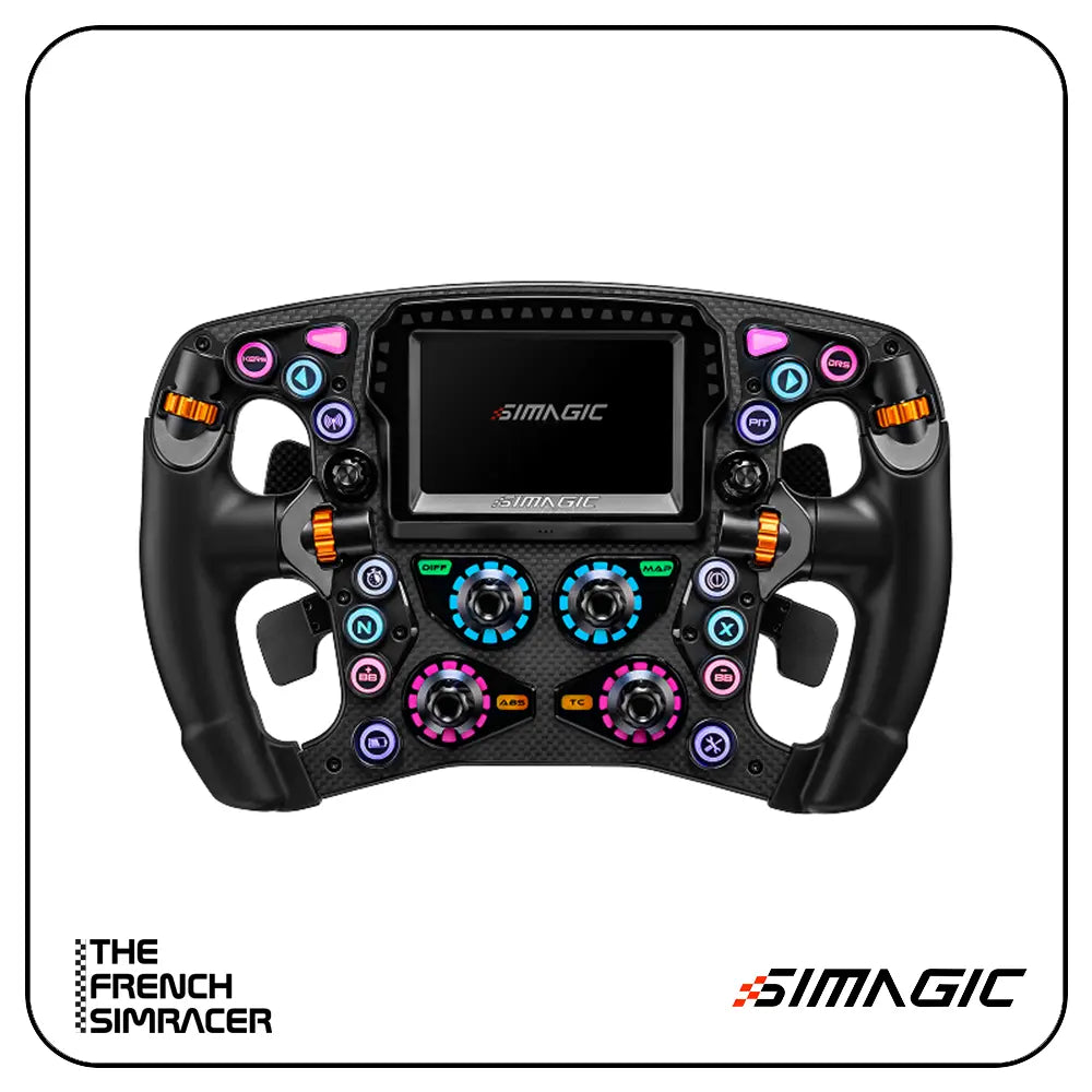 Simagic Zeus Formula Wheel with MagicDash 4 - The French Simracer