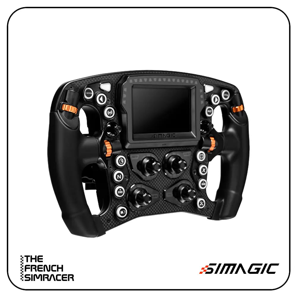 Simagic Zeus Formula Wheel with MagicDash 4 - The French Simracer