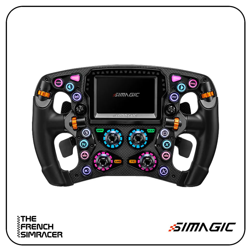 Simagic Zeus Formula Wheel with MagicDash 4 - The French Simracer