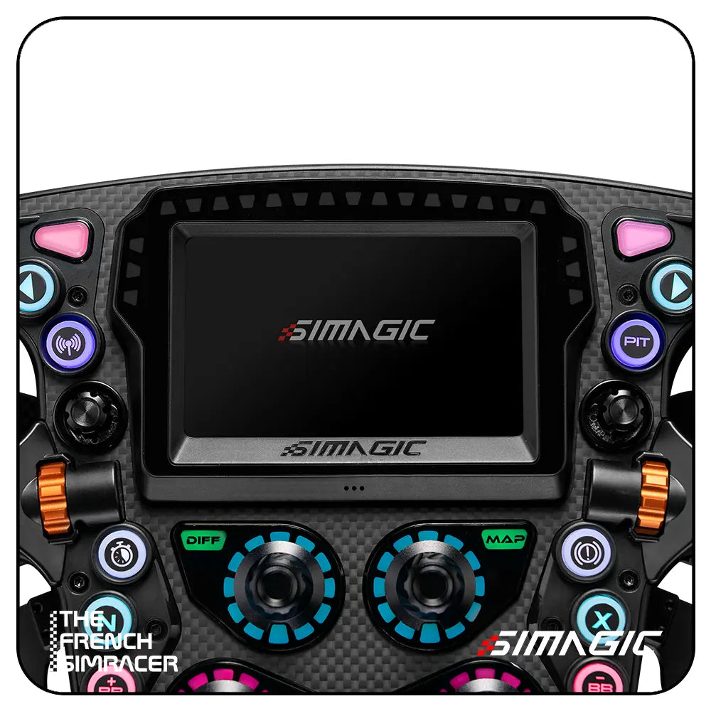 Simagic Zeus Formula Wheel with MagicDash 4 - The French Simracer