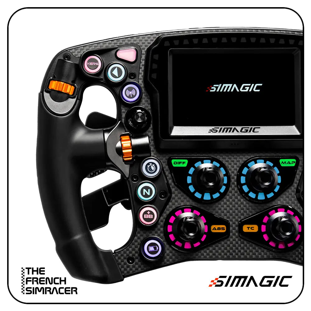 Simagic Zeus Formula Wheel with MagicDash 4 - The French Simracer