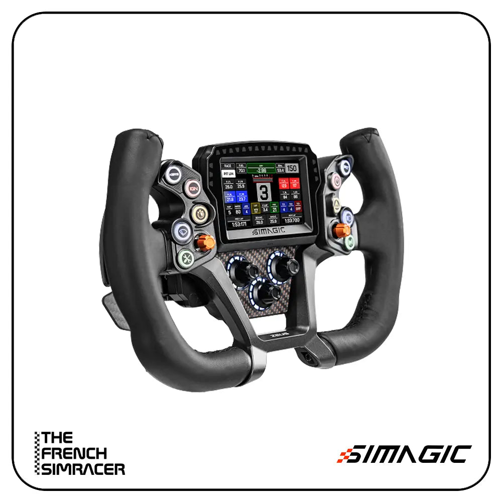 Simagic Zeus GT Steering Wheel + MagicDash 4 - The French Simracer