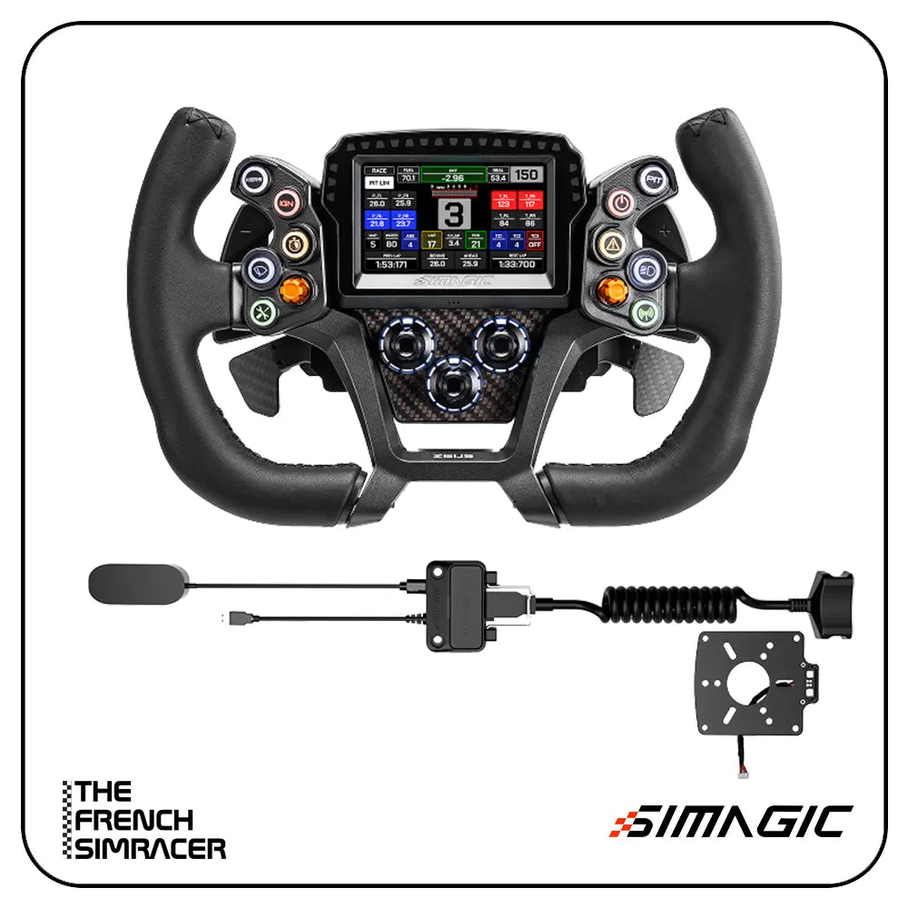 Simagic Zeus GT Wired Bundle (ALPHA / 3RD PARTY) - The French Simracer