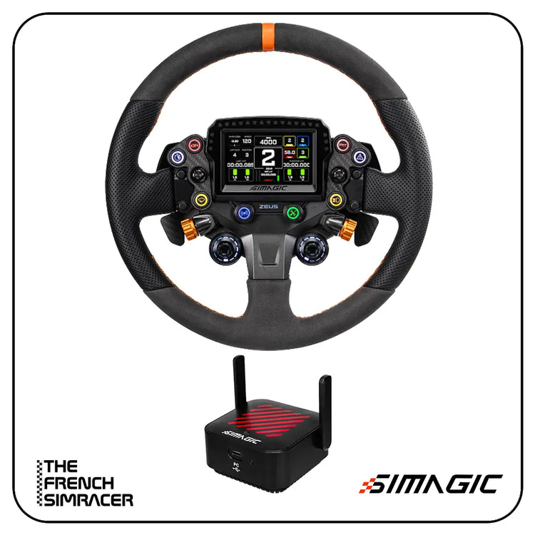Simagic Zeus Sport Full Wireless Bundle (EVO) - The French Simracer