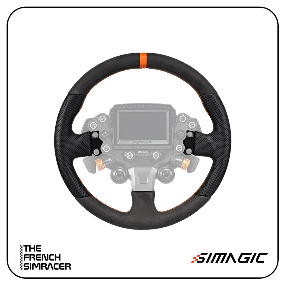 Simagic Zeus Sport Interchangeable Grips – Steering Wheel Grip Upgrade - The French Simracer