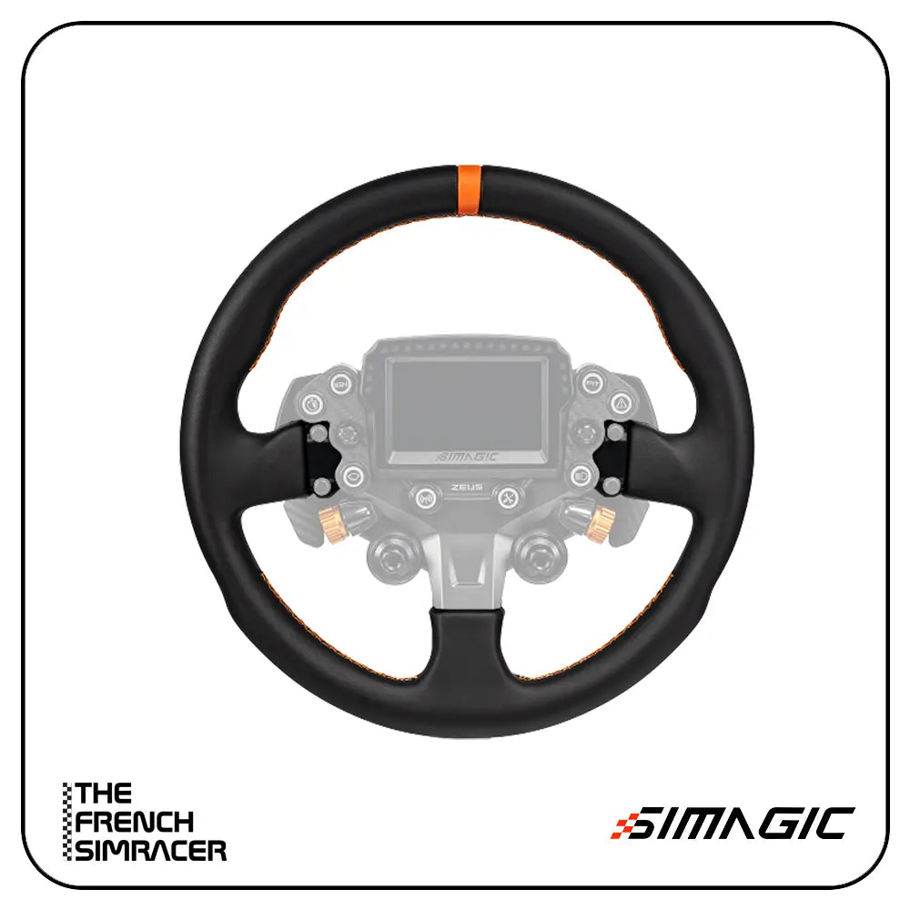 Simagic Zeus Sport Interchangeable Grips – Steering Wheel Grip Upgrade - The French Simracer
