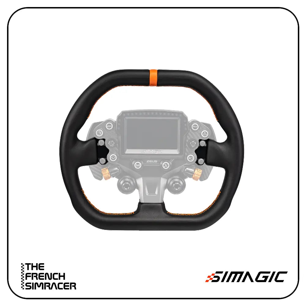 Simagic Zeus Sport Interchangeable Grips – Steering Wheel Grip Upgrade - The French Simracer