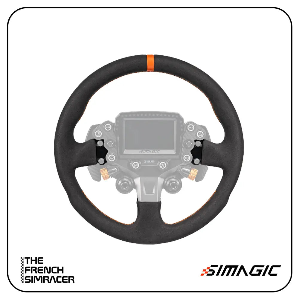 Simagic Zeus Sport Interchangeable Grips – Steering Wheel Grip Upgrade - The French Simracer