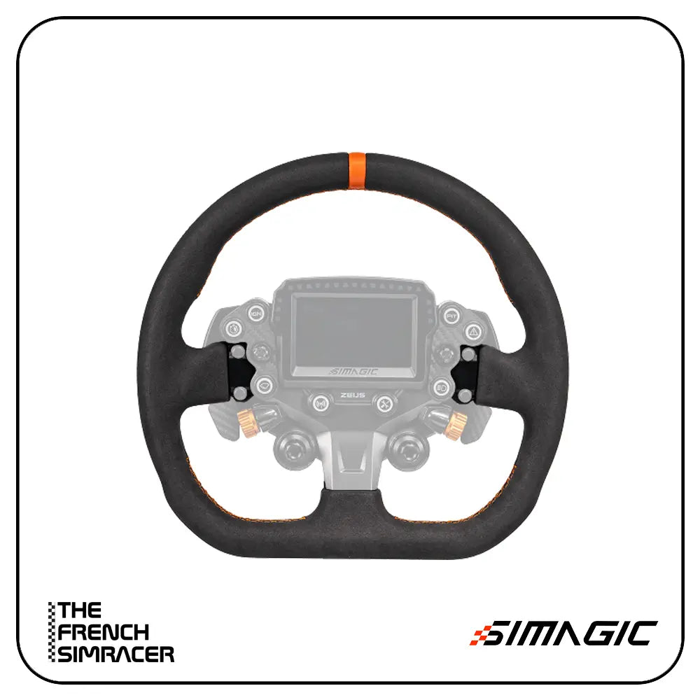 Simagic Zeus Sport Interchangeable Grips – Steering Wheel Grip Upgrade - The French Simracer
