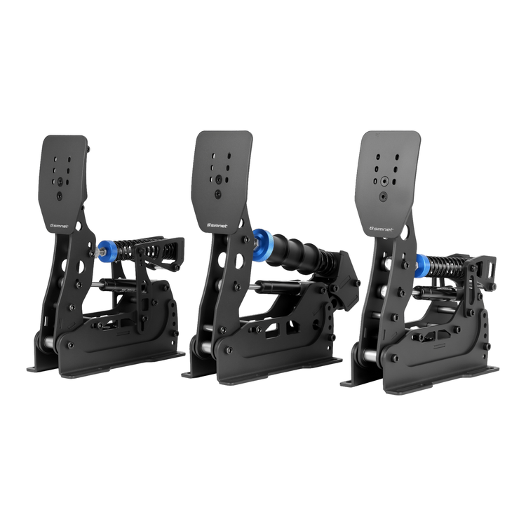 SimNet SP Evo 3-pedal load cell pedals, view 2