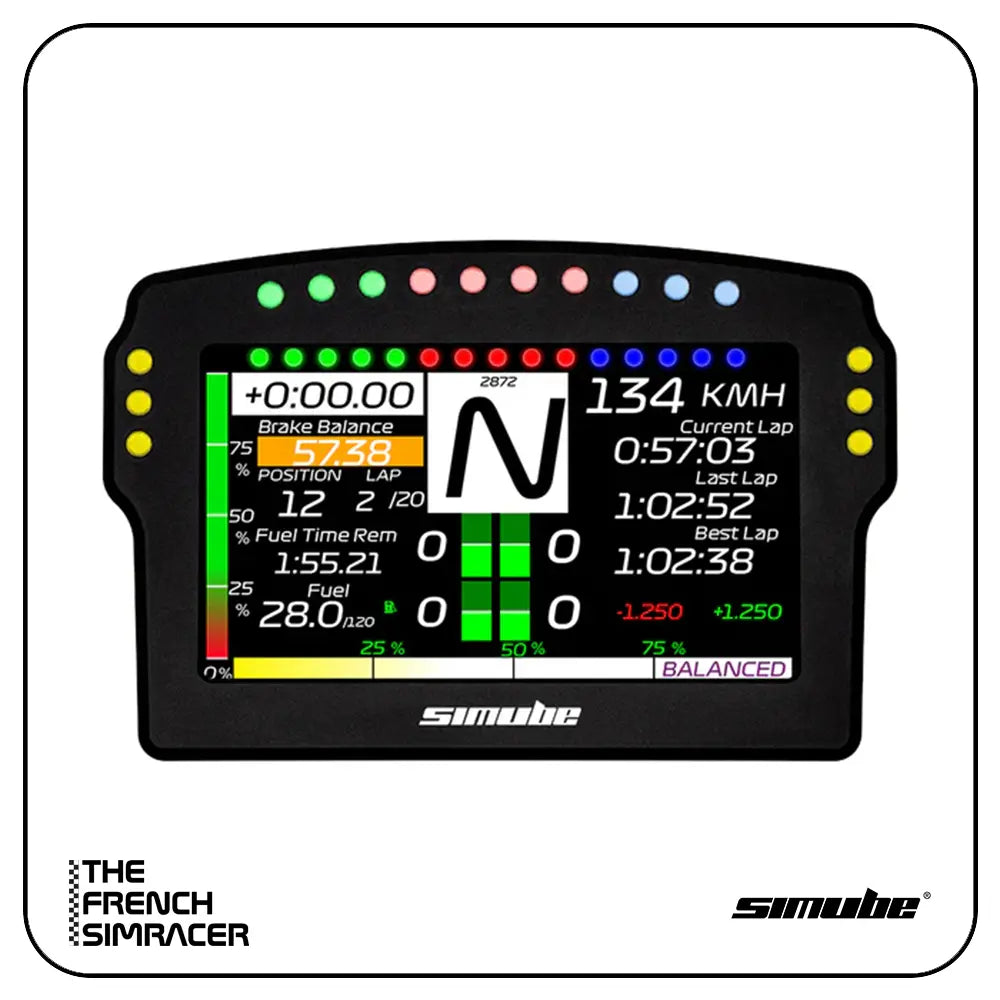 Simube Dashboard (SDD) - The French Simracer