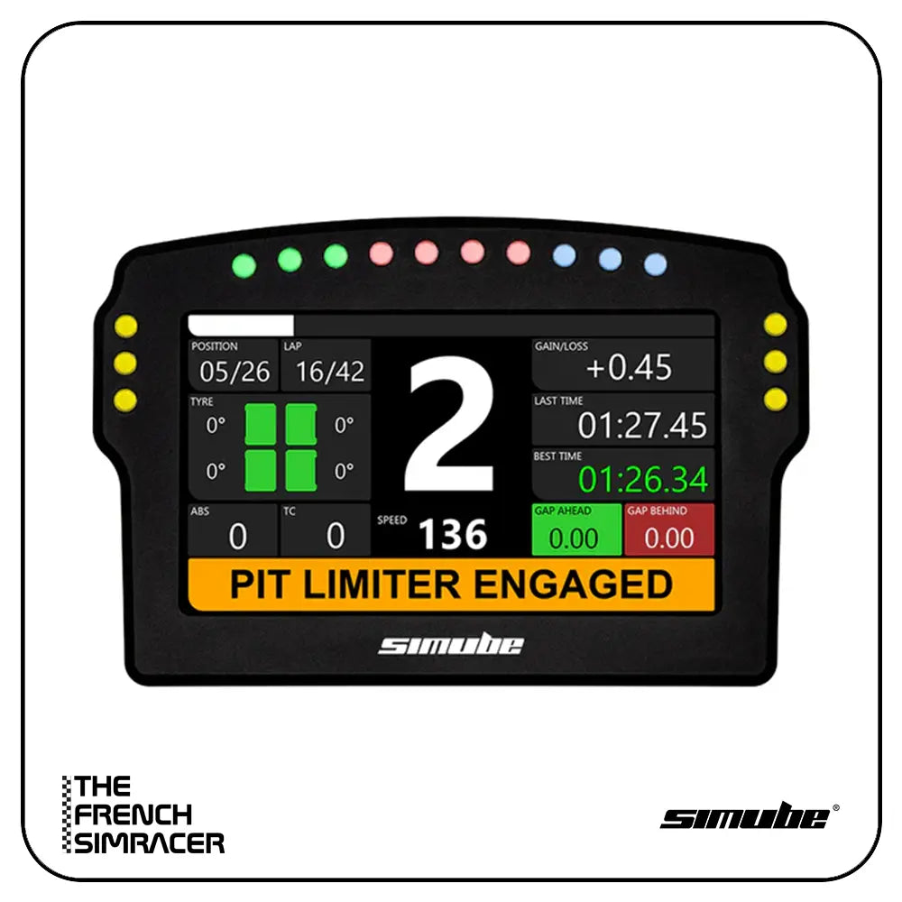 Simube Dashboard (SDD) - The French Simracer