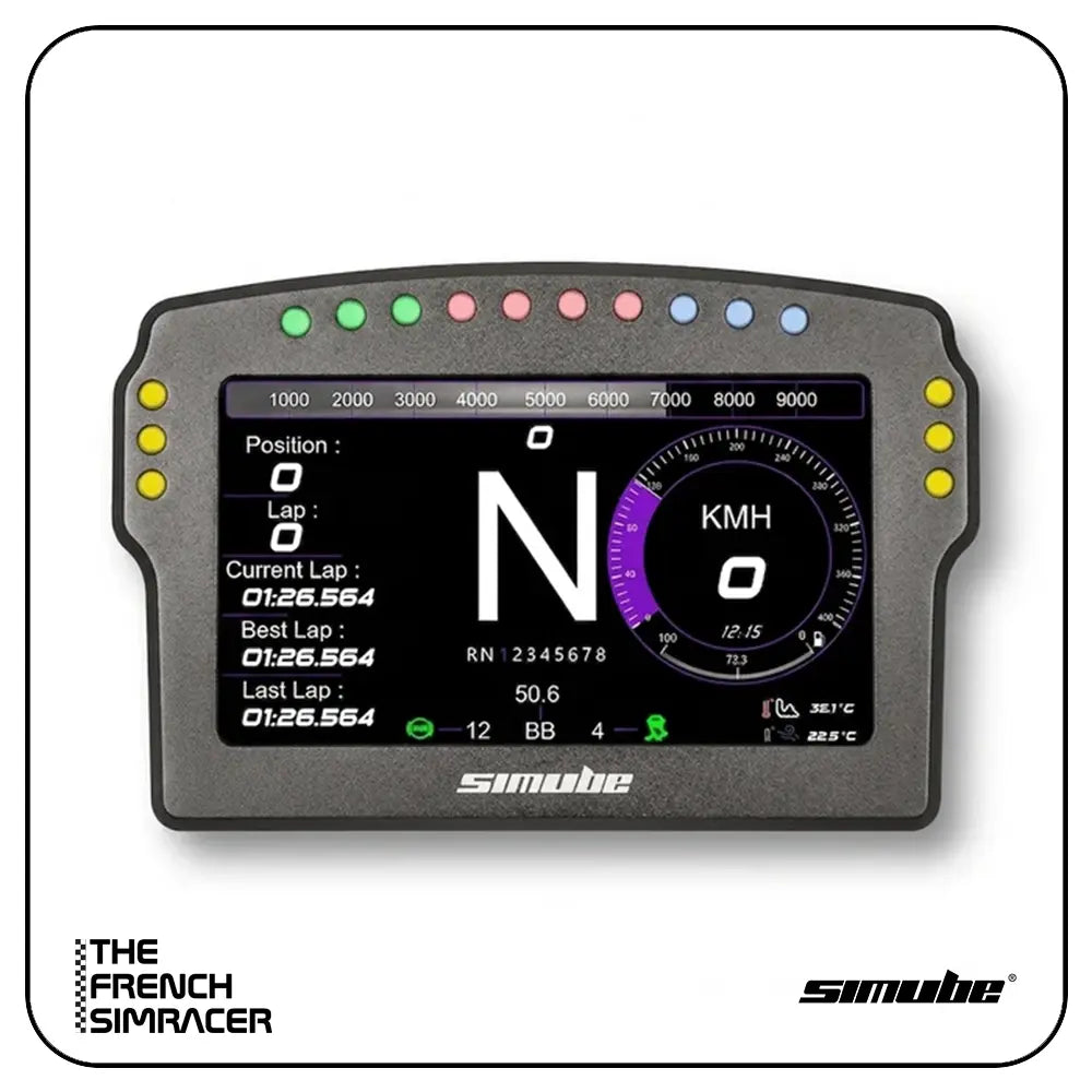Simube Dashboard (SDD) - The French Simracer