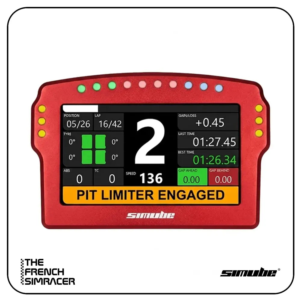 Simube Dashboard (SDD) - The French Simracer