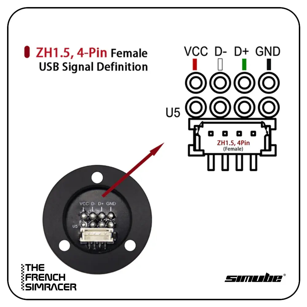 Simube Pogo Pin Module for QR2 mate - The French Simracer