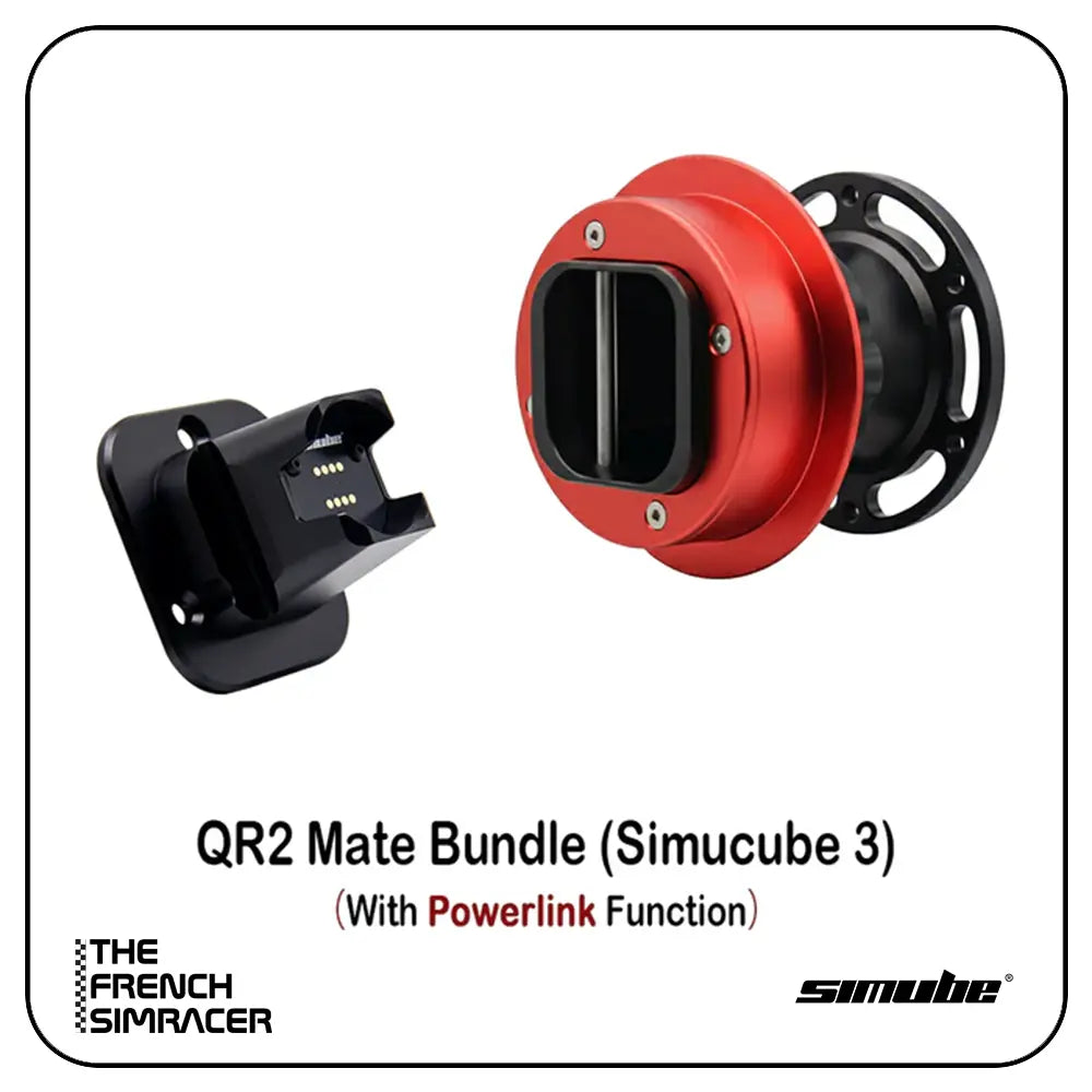 Simube Powerlink QR2 Bundle for Simucube 3 – Complete Quick Release System - The French Simracer