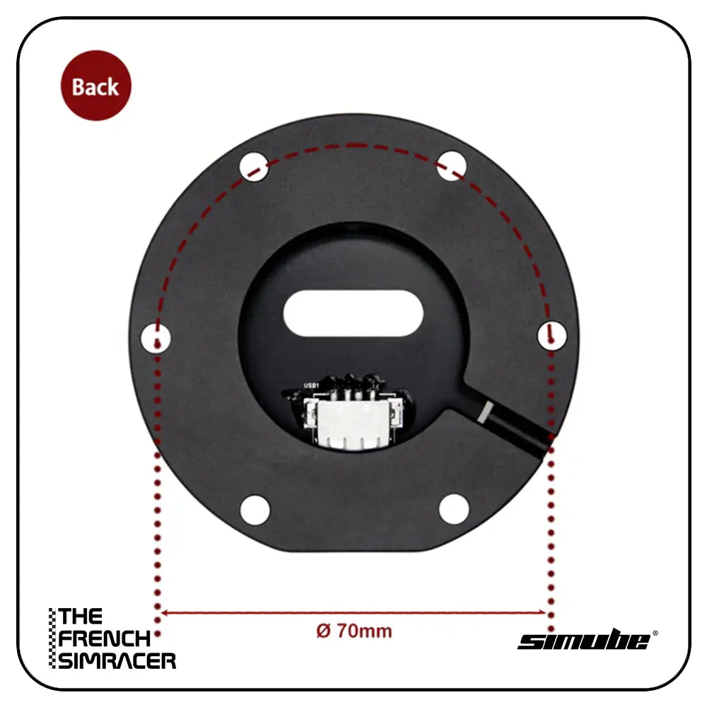 Simube Powerlink USB QR2 Cable Adapter - The French Simracer