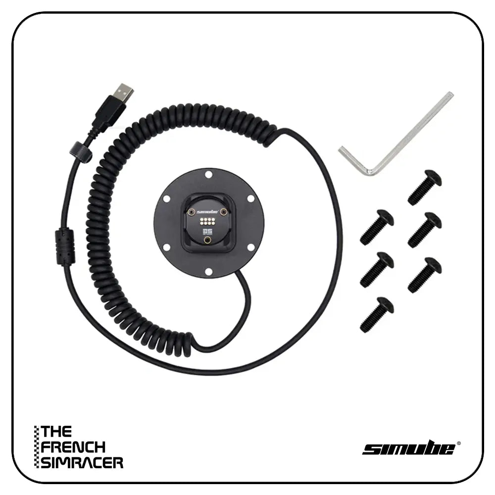 Simube Powerlink USB QR2 System (70mm PCD) - The French Simracer