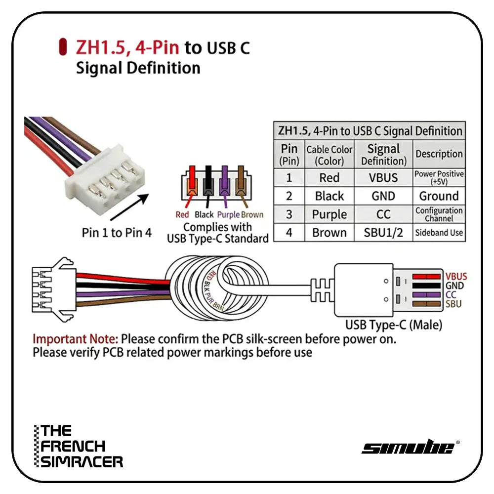 Simube Powerlink USB QR2 System (70mm PCD) - The French Simracer