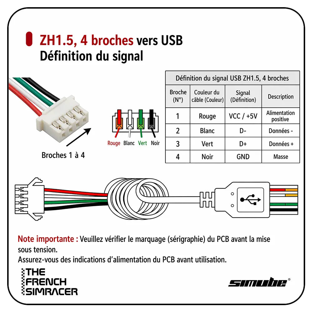 Simube Powerlink USB QR2 System (70mm PCD) - The French Simracer