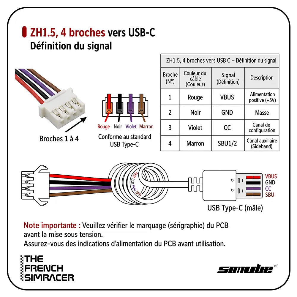 Simube Powerlink USB QR2 System (70mm PCD) - The French Simracer