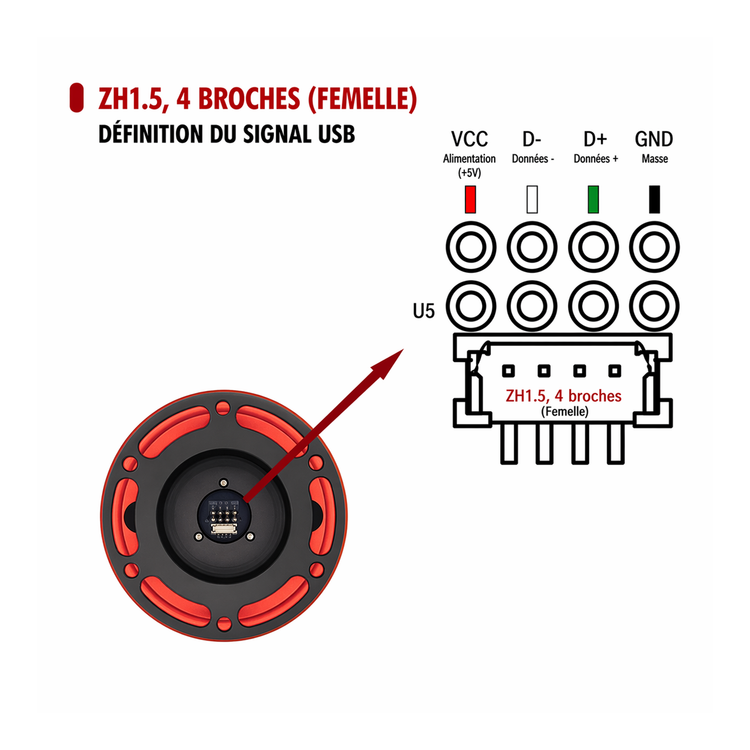 Simube Powerlink USB QR2 System (70mm PCD) - The French Simracer