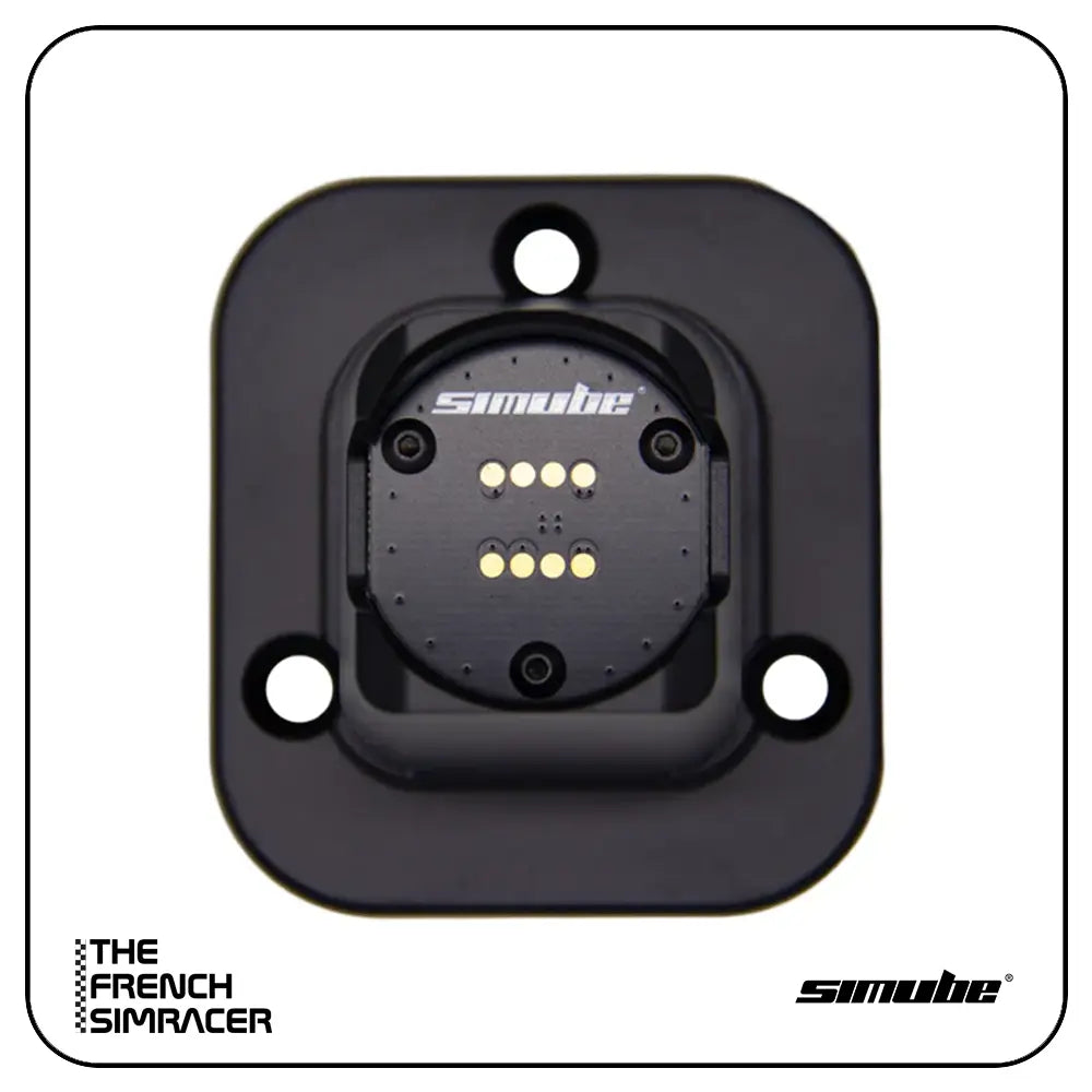 Simube QR2 Base Side for Simucube 3 – CNC Aluminium Quick Release - The French Simracer