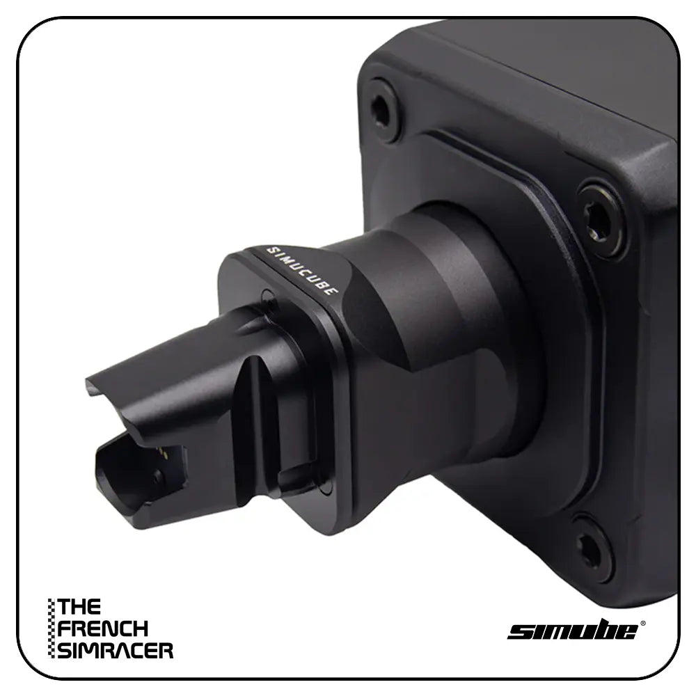 Simube QR2 Base Side for Simucube 3 – CNC Aluminium Quick Release - The French Simracer