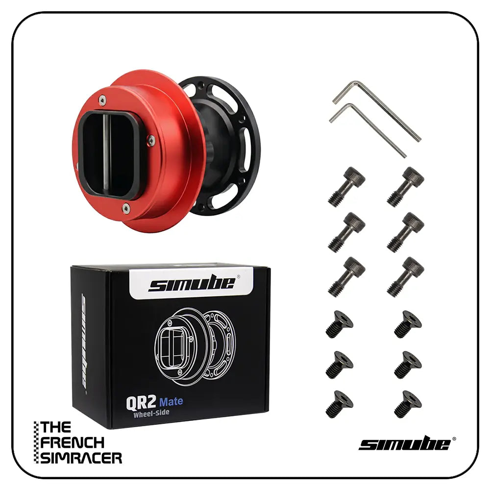 Simube QR2 Mate (with 70 mm Bolt Pattern) - The French Simracer