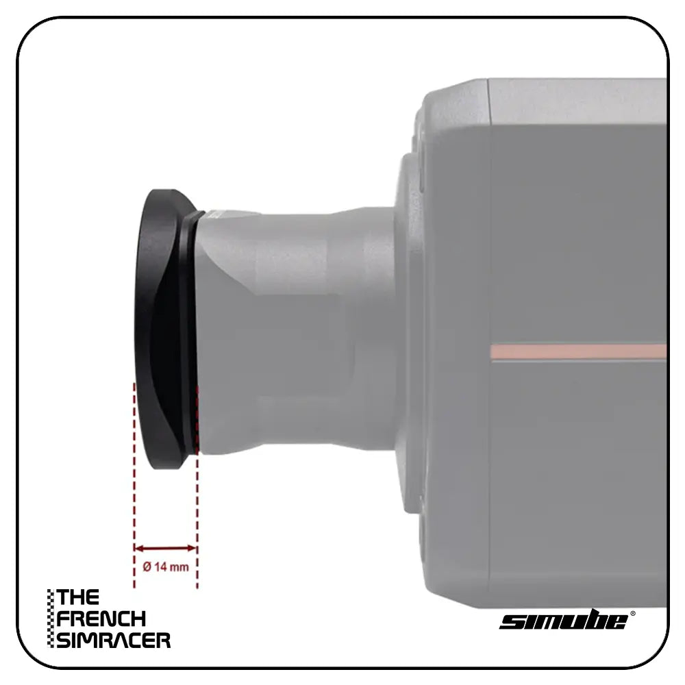 Simube Simucube 3 70mm Adapter – Quick Release Adapter for Simucube 3 - The French Simracer
