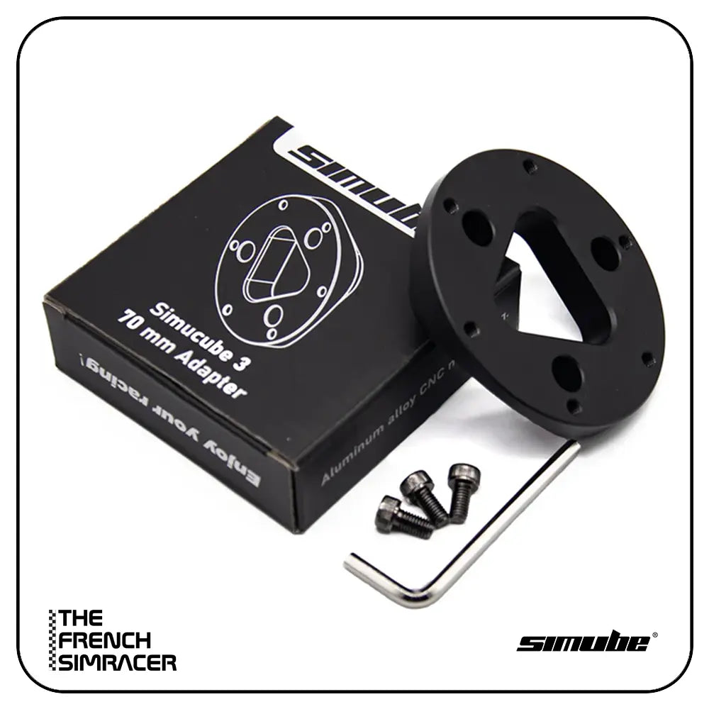 Simube Simucube 3 70mm Adapter – Quick Release Adapter for Simucube 3 - The French Simracer
