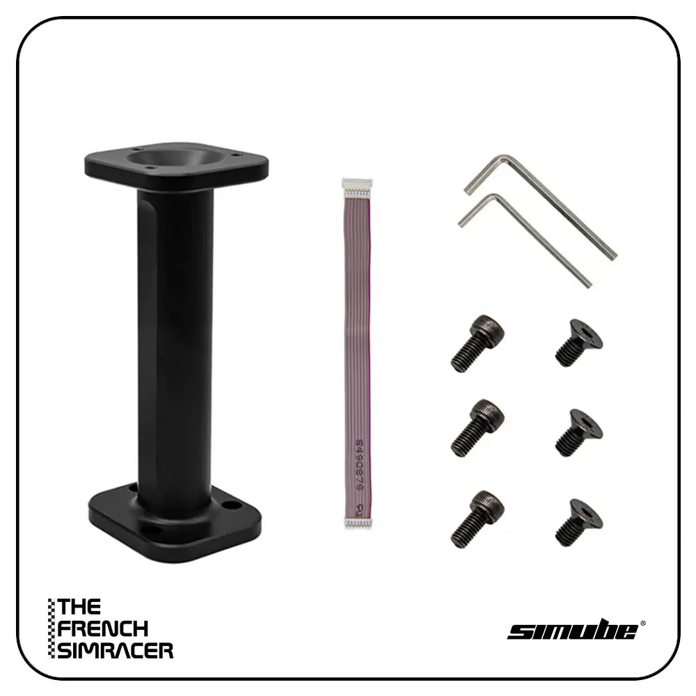 Simube Simucube 3 Shaft Extension – CNC Aluminium Shaft Extender - The French Simracer