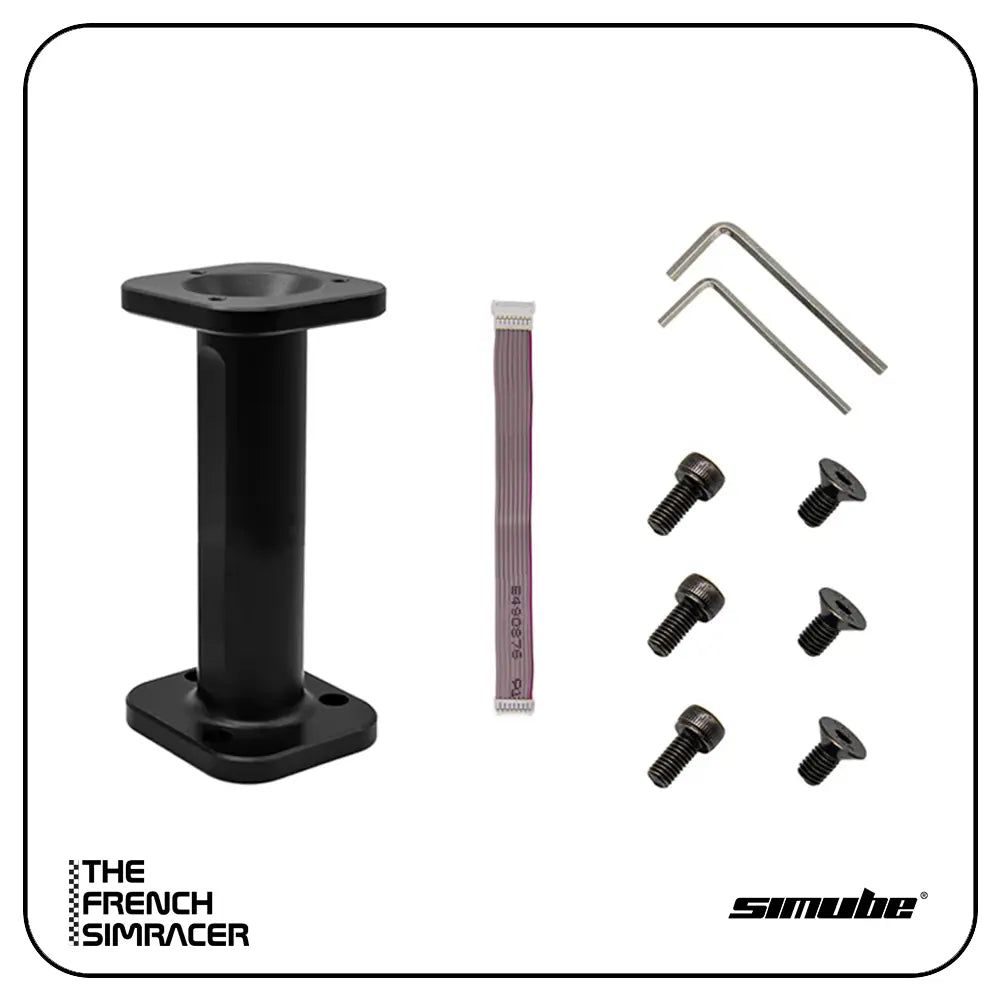 Simube Simucube 3 Shaft Extension – CNC Aluminium Shaft Extender - The French Simracer