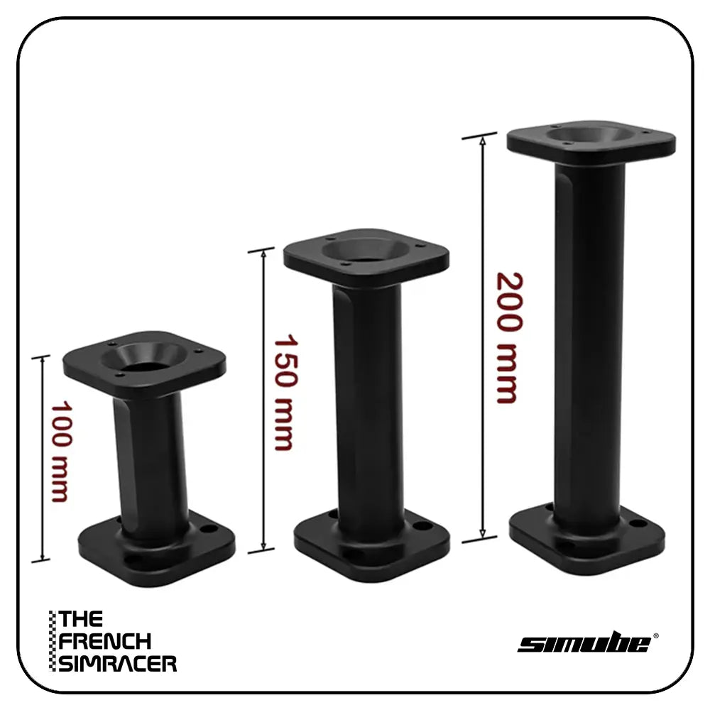Simube Simucube 3 Shaft Extension – CNC Aluminium Shaft Extender - The French Simracer