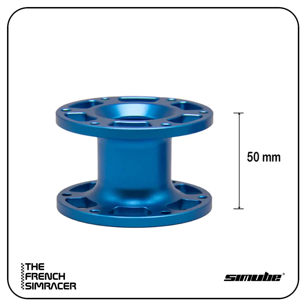 Simube Steering Wheel Spacer – CNC Aluminium Wheel Spacer (30mm / 50mm) - The French Simracer