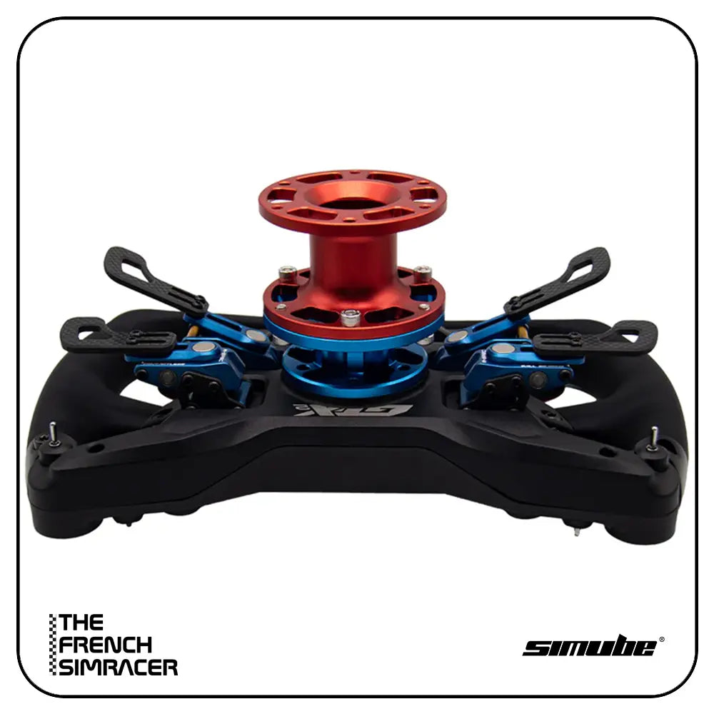 Simube Steering Wheel Spacer – CNC Aluminium Wheel Spacer (30mm / 50mm) - The French Simracer