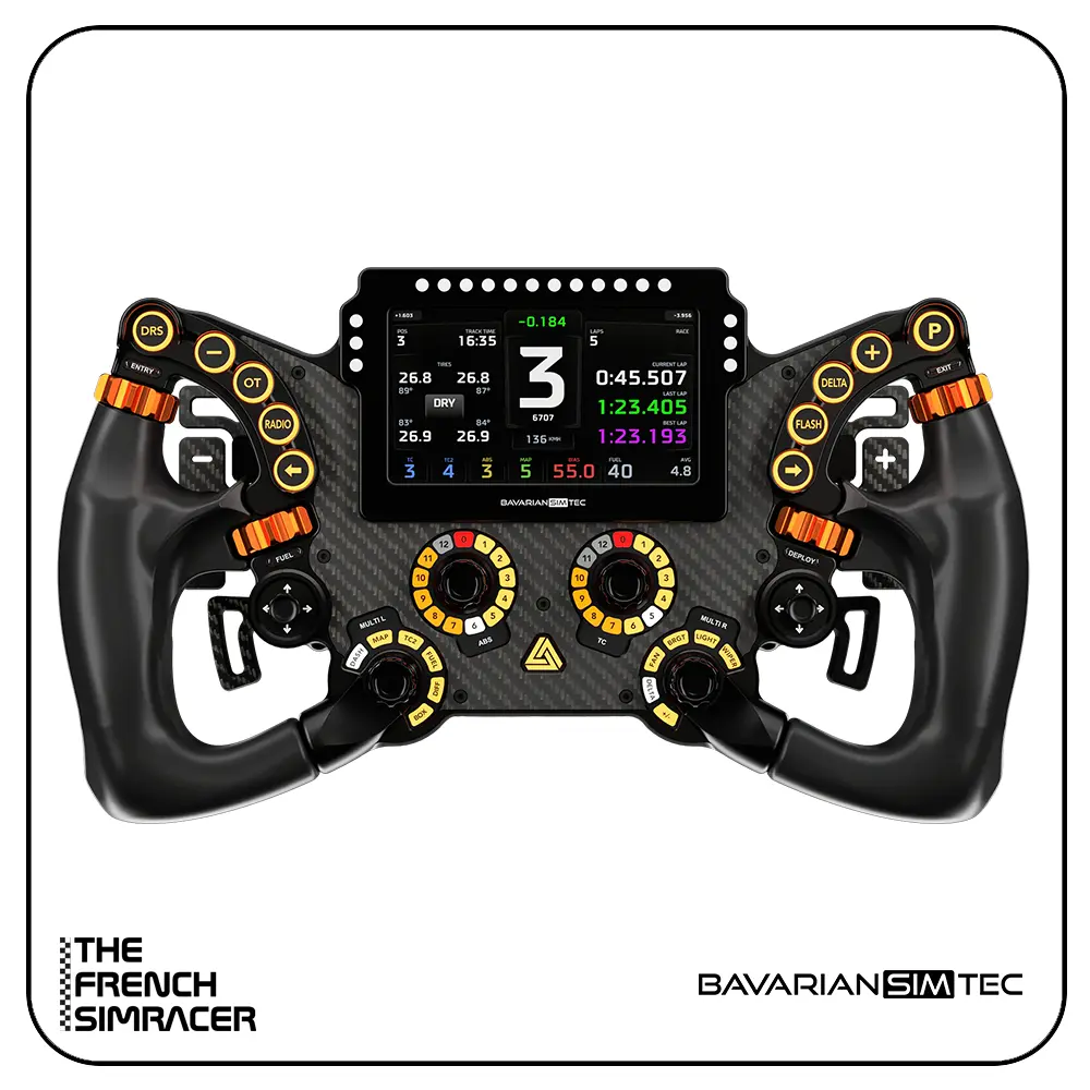 Simucube 3 + BavarianSimTec + Delta PRO SC Steering Wheel Bundle - The French Simracer